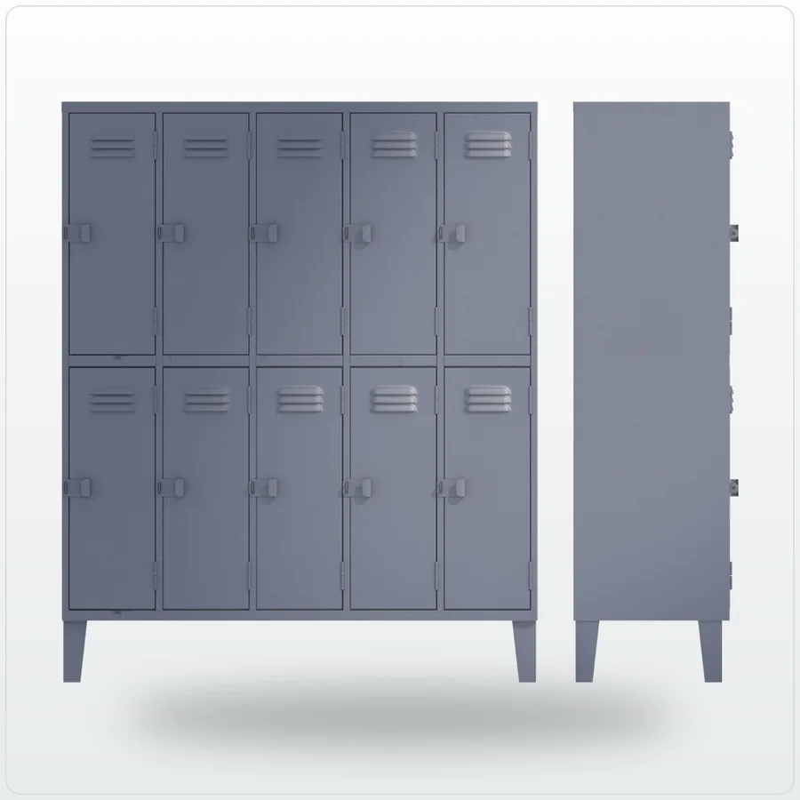 Locker doble de 10 puertas de Comercial ALA