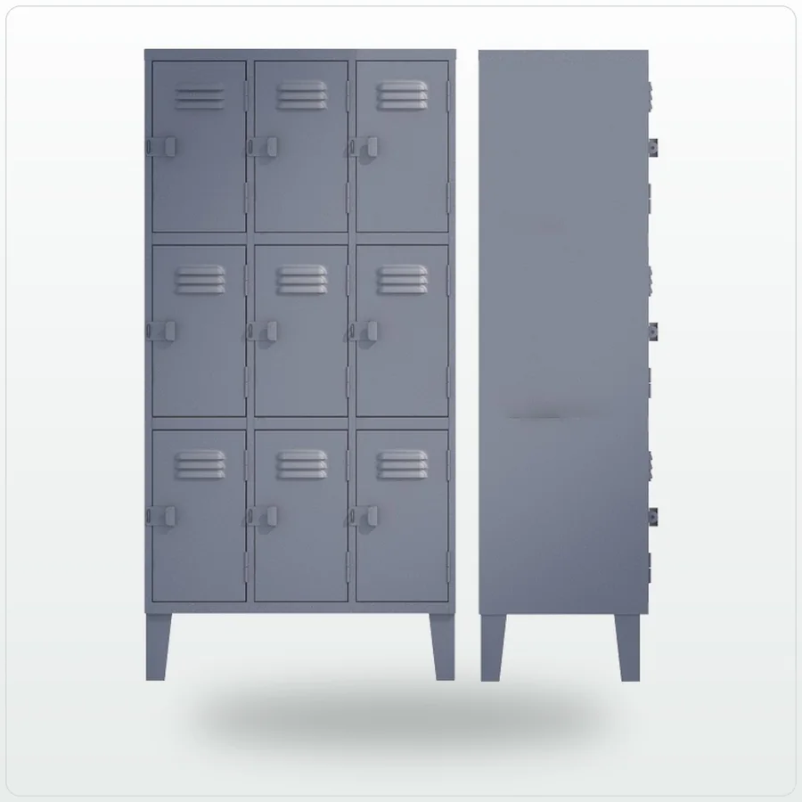 Locker triple de 9 puertas de Comercial ALA